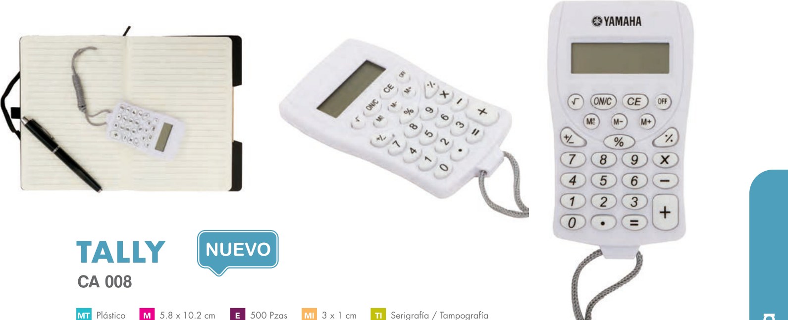 CA 008 · TALLY