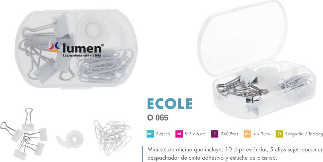 O 065 · ECOLE