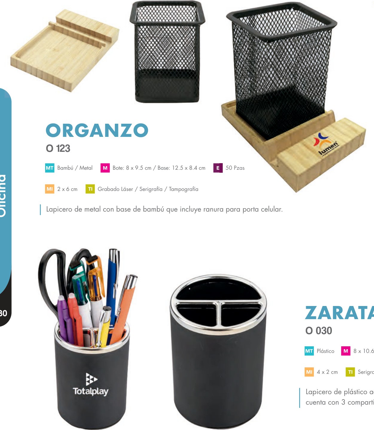 O 123 · ORGANZO