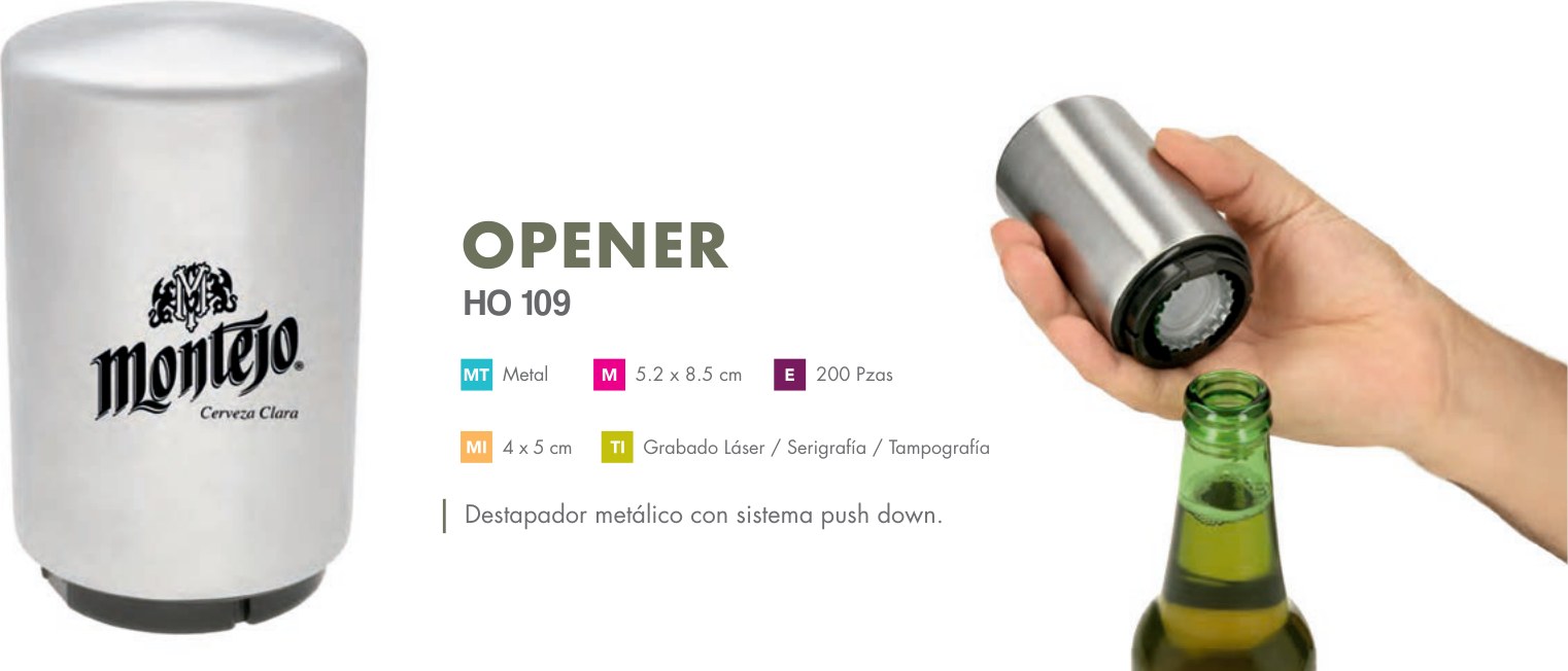 HO 109 · OPENER