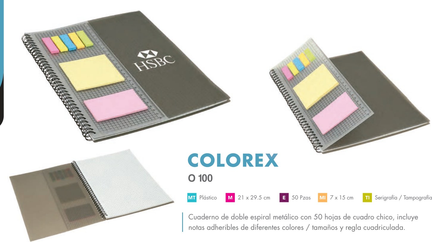 O 100 · COLOREX