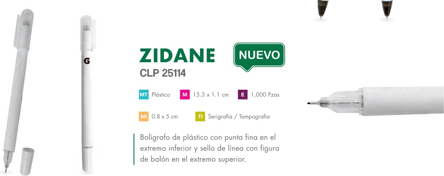 CLP 25114 · ZIDANE