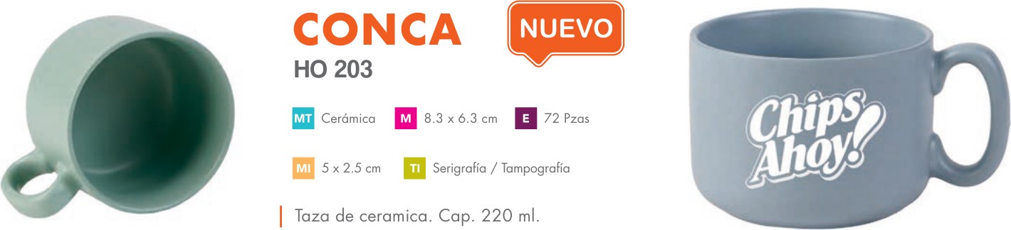 HO 203 · CONCA