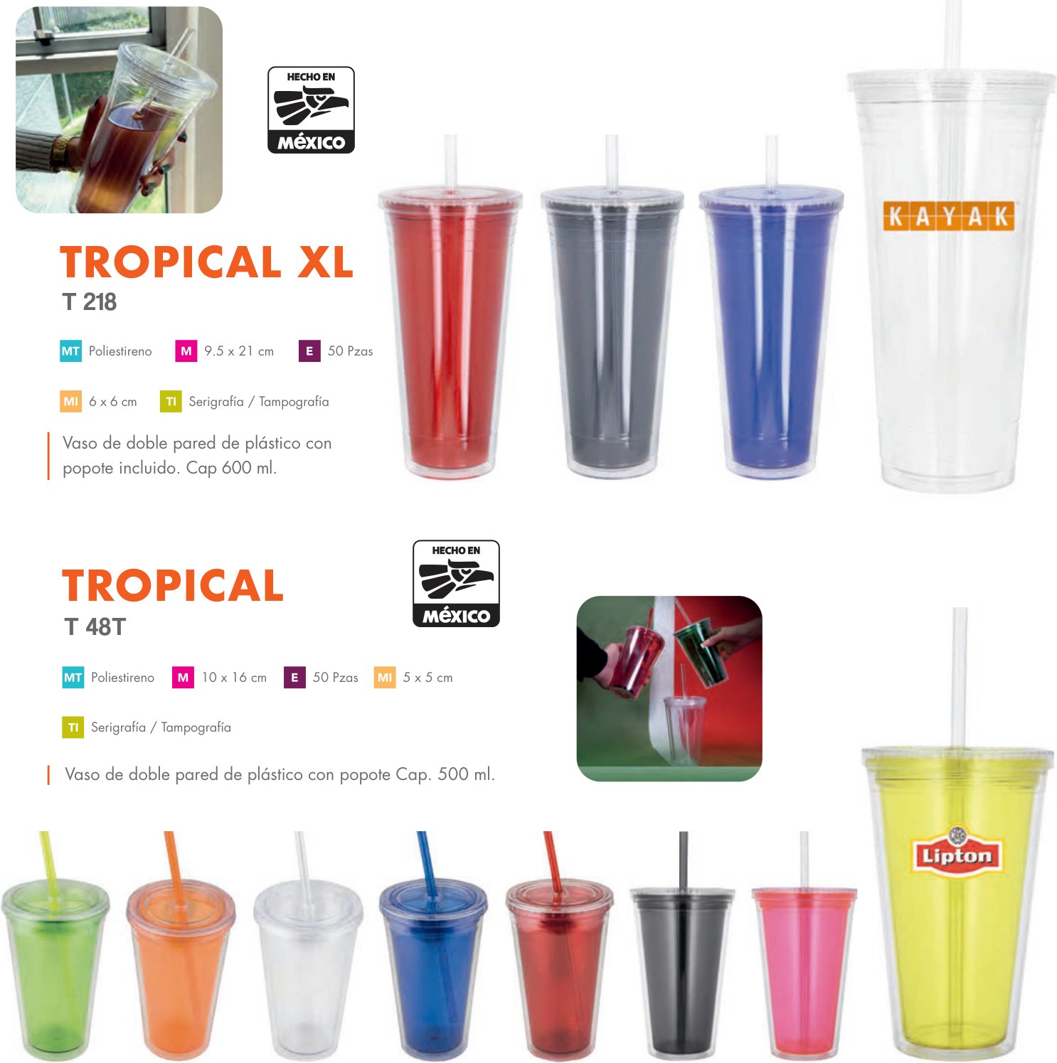 T 218 · TROPICAL XL